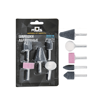 36461М Шарошки абразивные по металлу, 5шт